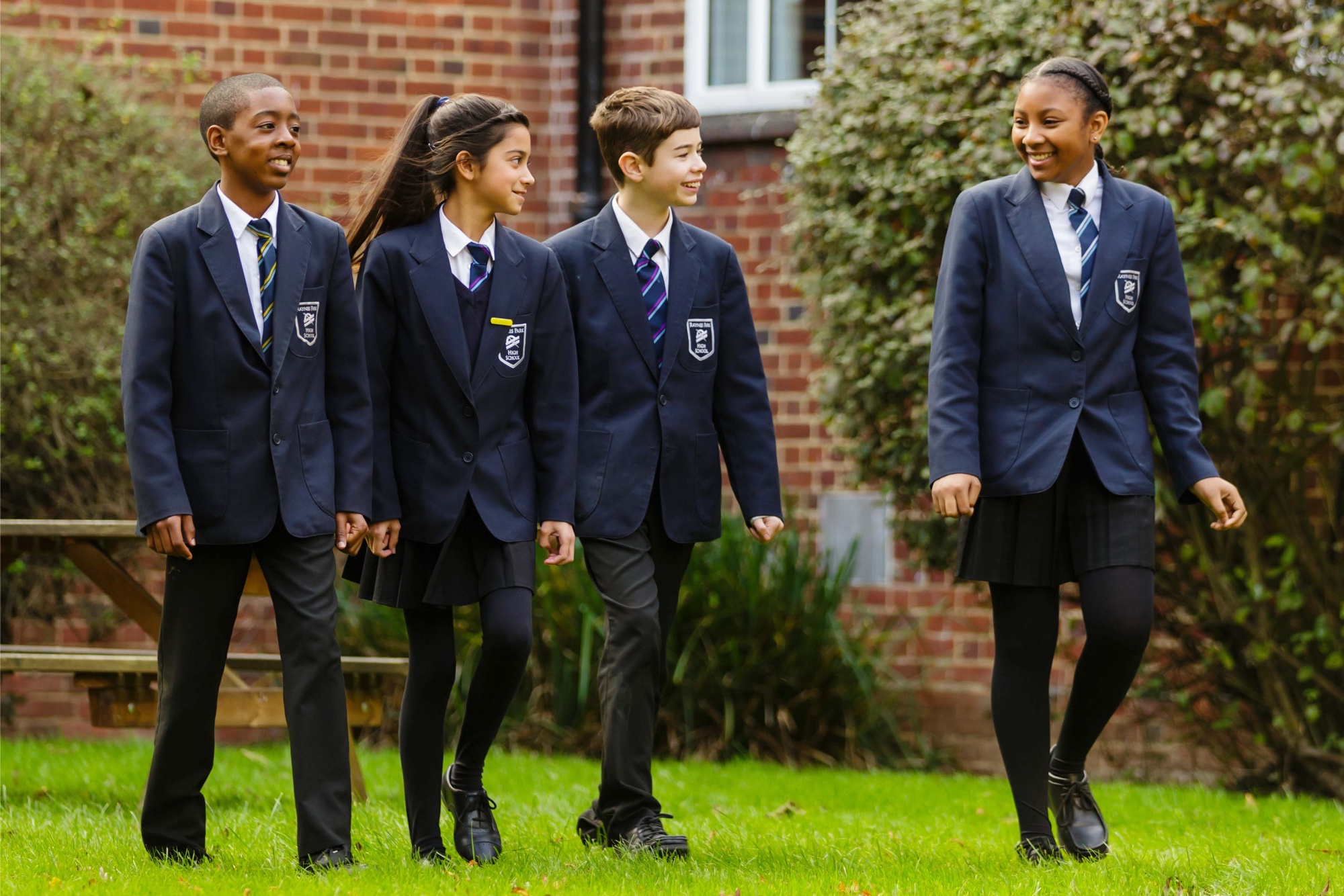 6. Navy Blue Hair Ties for Girls' School Uniform - wide 9