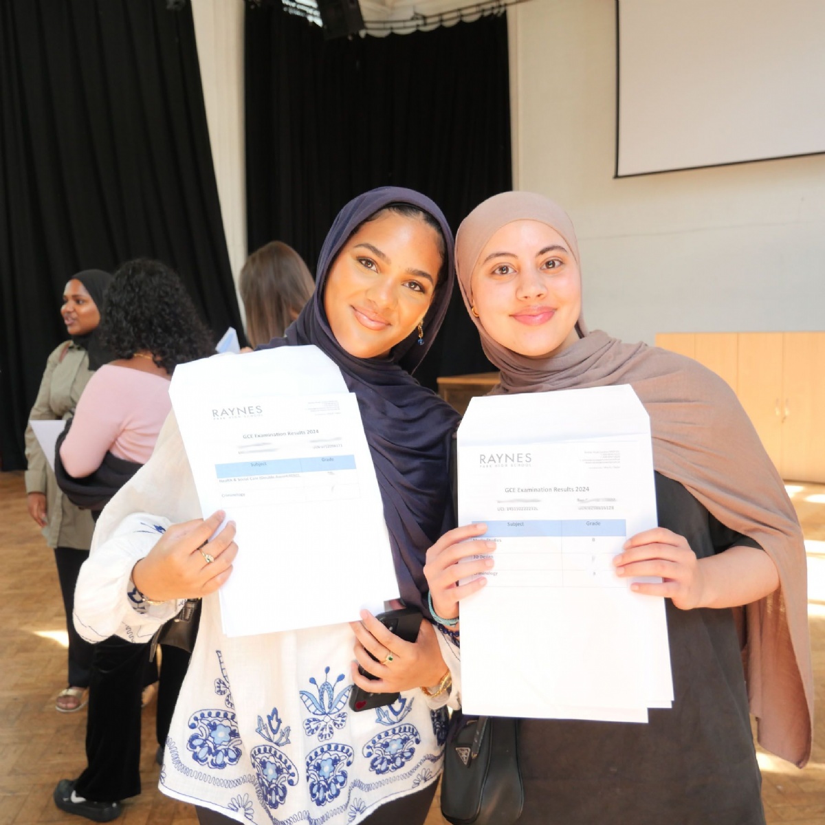 Raynes Park High School - A Level Results Day